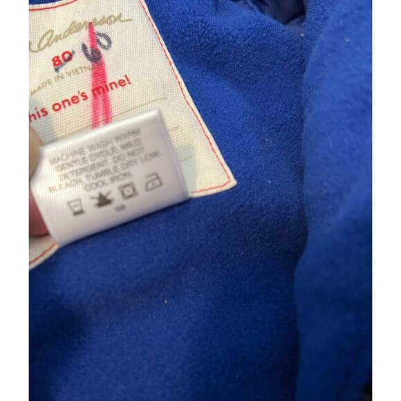 Hanna Andersson Black and Blue Kids Puffer Jacket - Picture 9 of 9